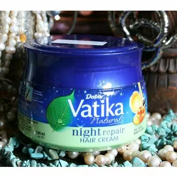 Ночной крем для восстановления и питания волос Vatika Night Repair